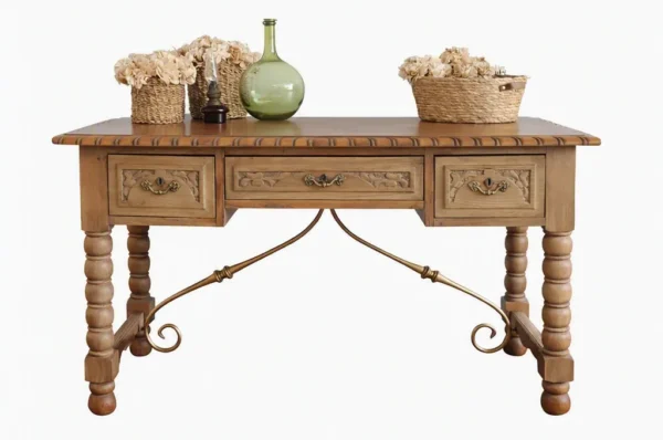 Mesa Escritorio de Roble S. XIX