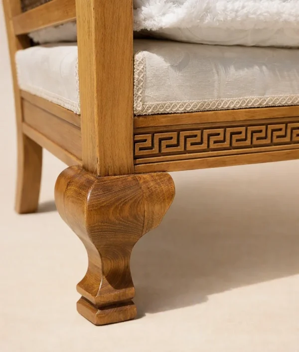 Sillón Victoriano - Detalle de pata delantera