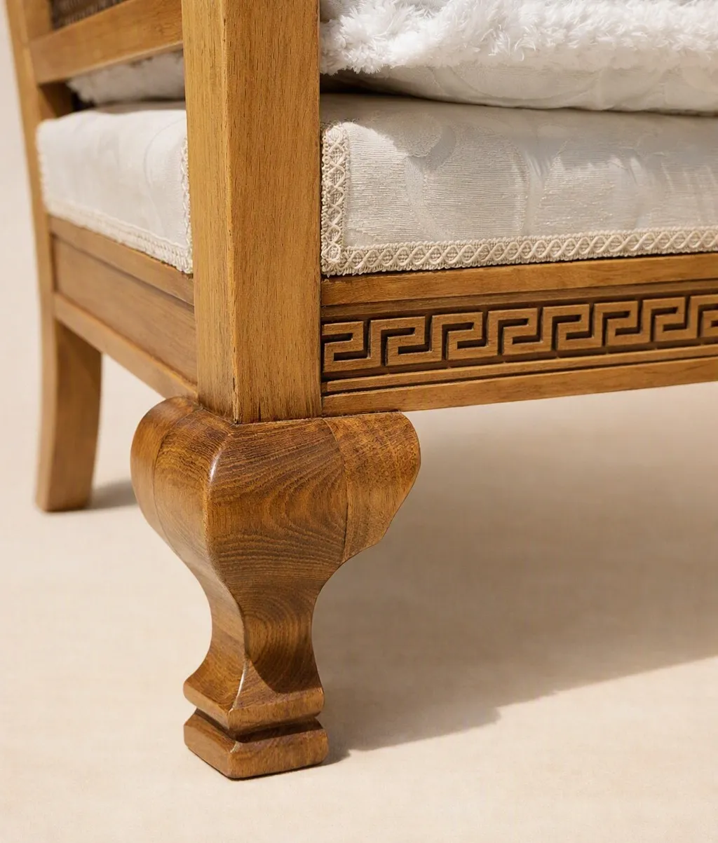 Sillón Victoriano - Detalle de pata delantera