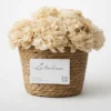 Cesto de flores de café Pequeño