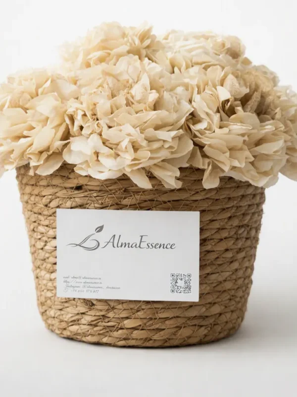 Cesto de flores de café Pequeño
