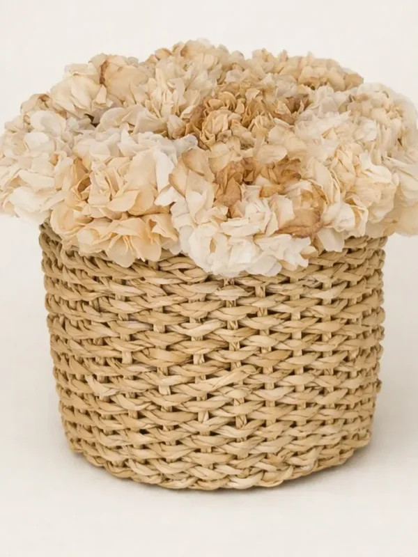 Cesto de flores mediano