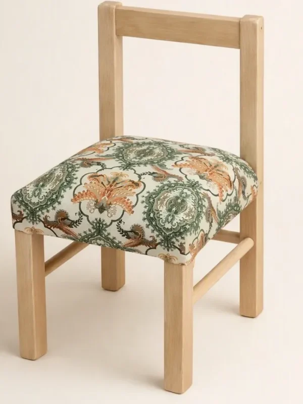 Silla mini tapizada